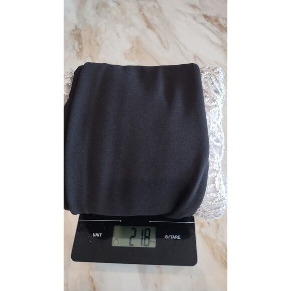 Premier Amour Women High Neck Short Sleeve Jumpsuit with Grey Lace Bodice Sz12 - Picture 16 of 16